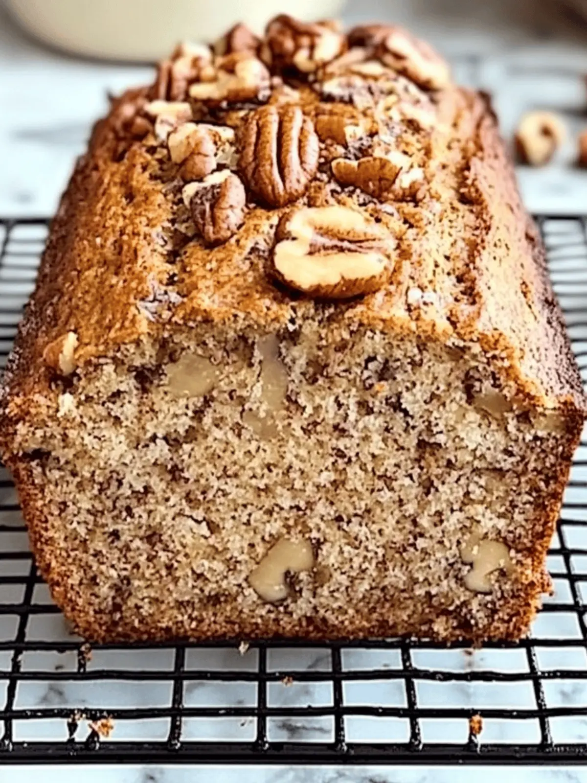 Pecan Banana Bread Recipe – Moist & Crunchy