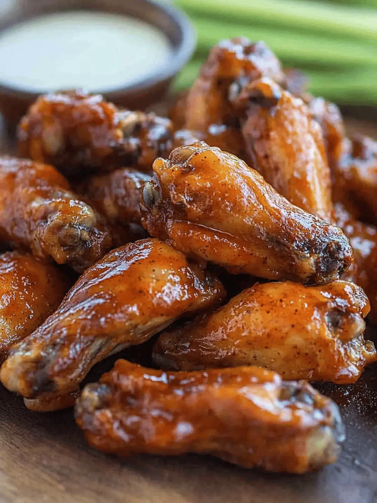 Baked Buffalo Chicken Wings - I Am Homesteader