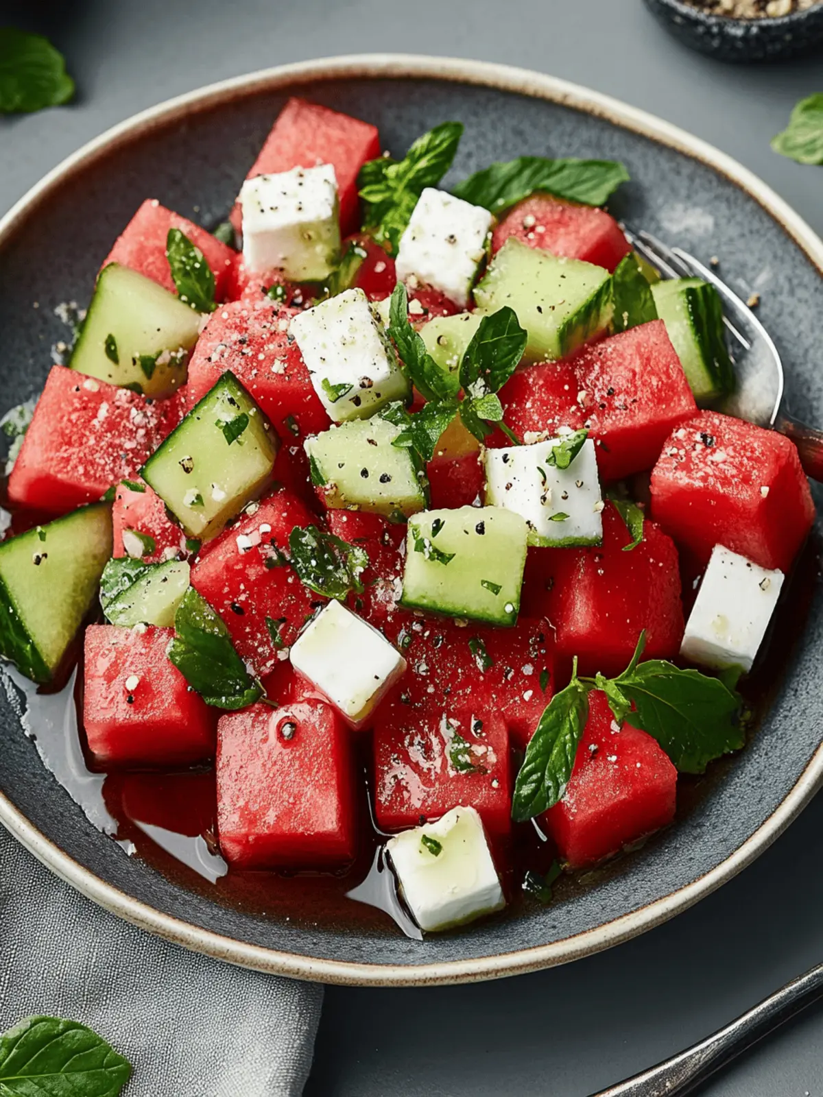 Watermelon Salad: The Ultimate Refreshing Summer Delight 5 Watermelon Salad: The Ultimate Refreshing Summer Recipe