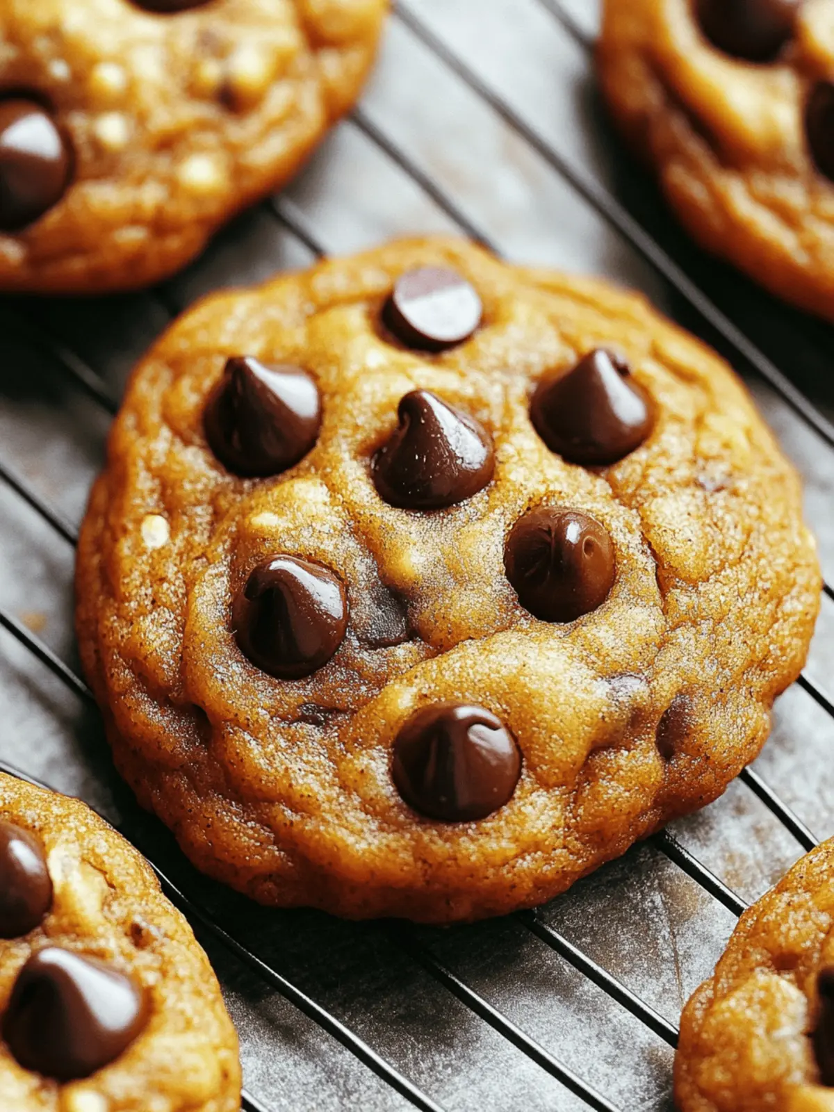 Buttery Pumpkin-Spiced Chocolate Chip Cookies