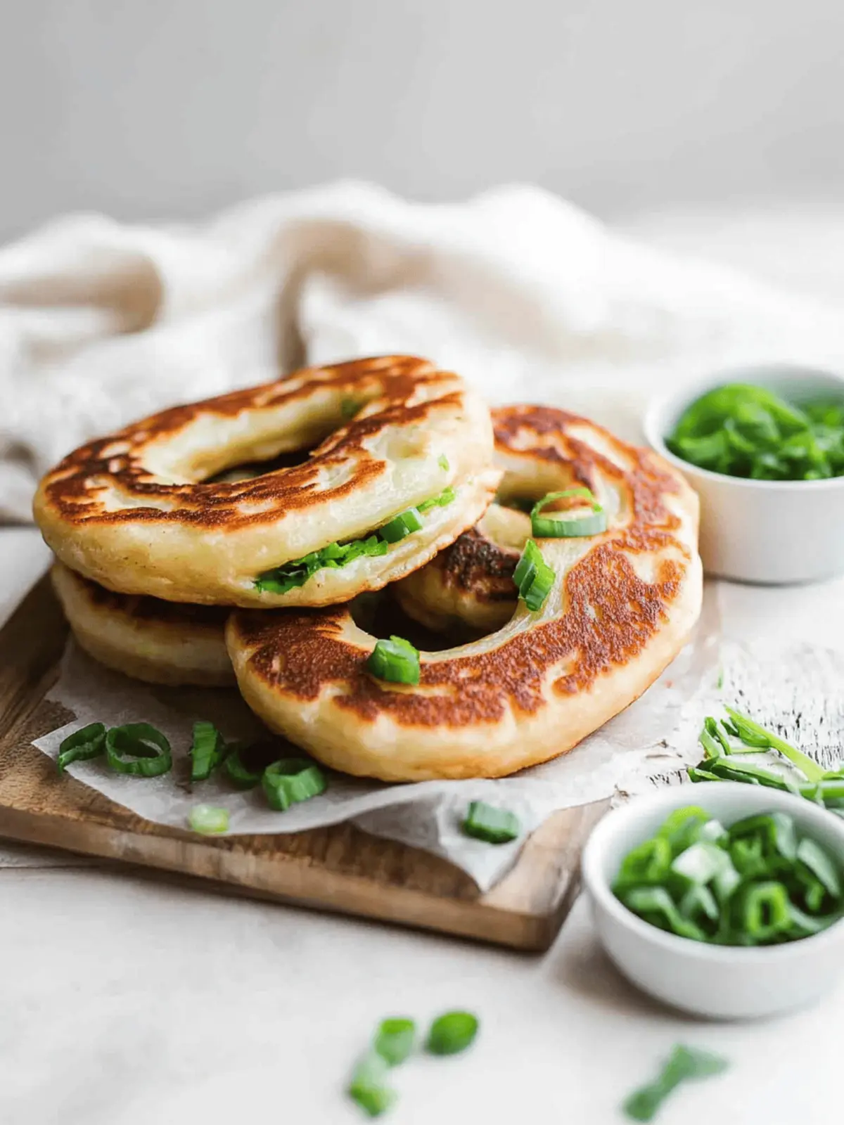 Green Onion Pancakes (Edmonton/Donut-Style)