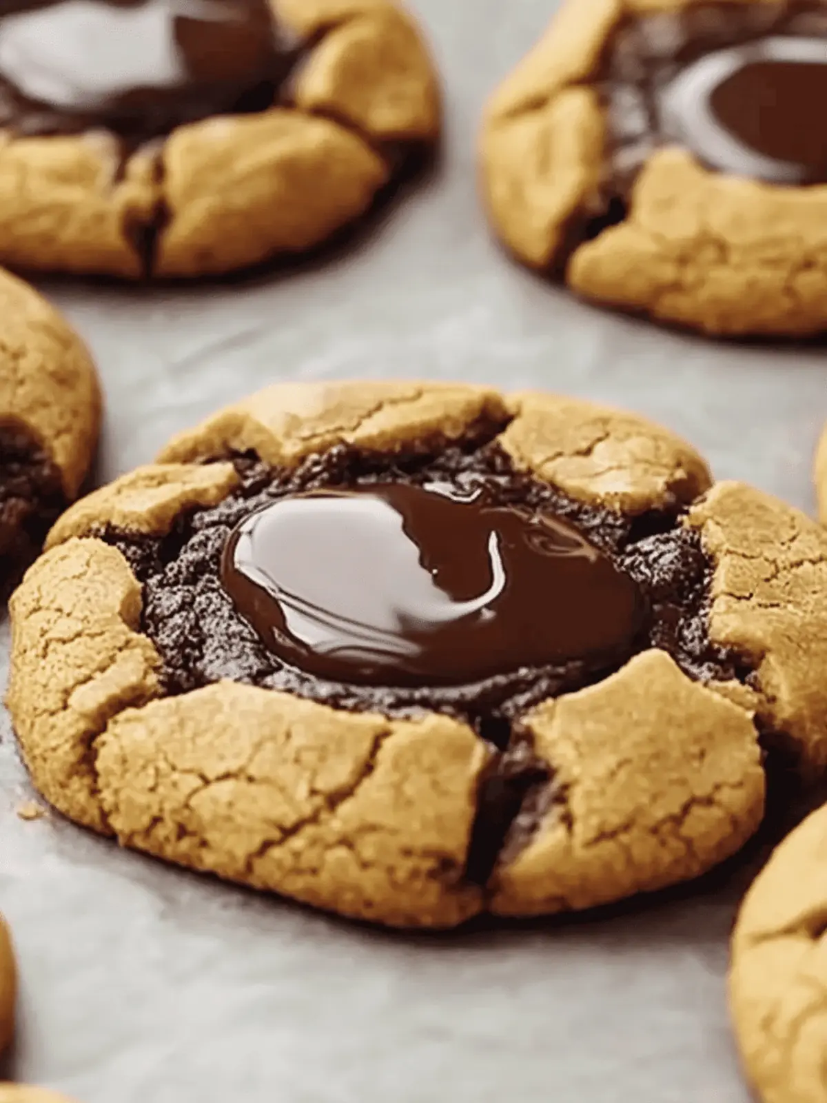 Decadent Chocolate Peanut Butter Buckeye Cookie