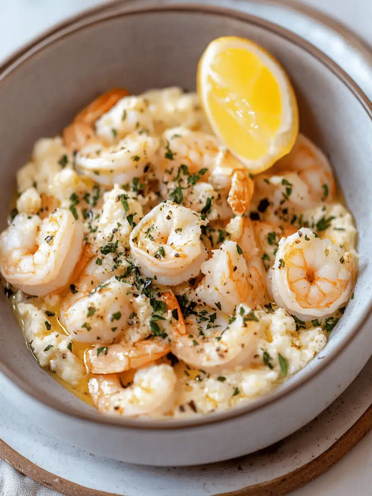 Garlic Shrimp with Fresh Herbs