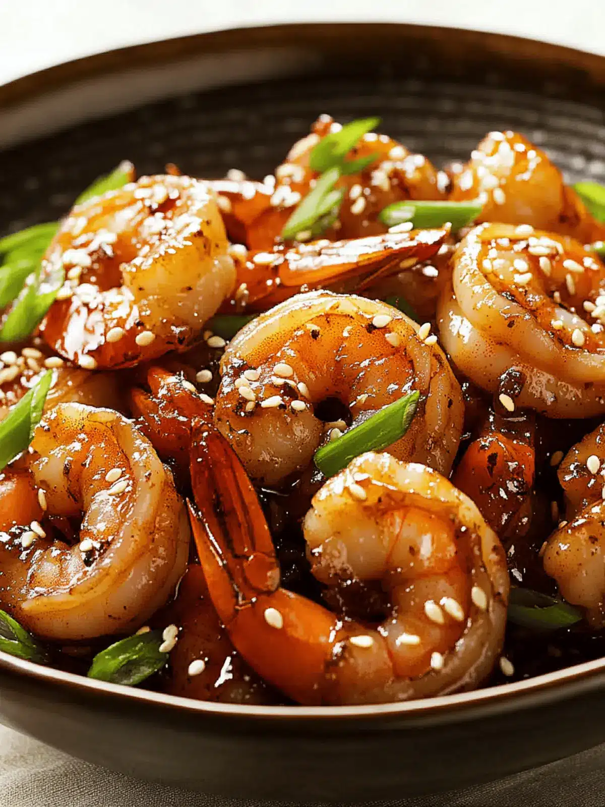 Sizzling Shrimp Stir-Fry with Ginger, Garlic, and Sesame