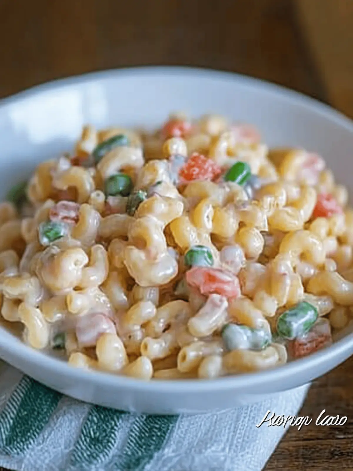 Filipino Sweet Macaroni Salad