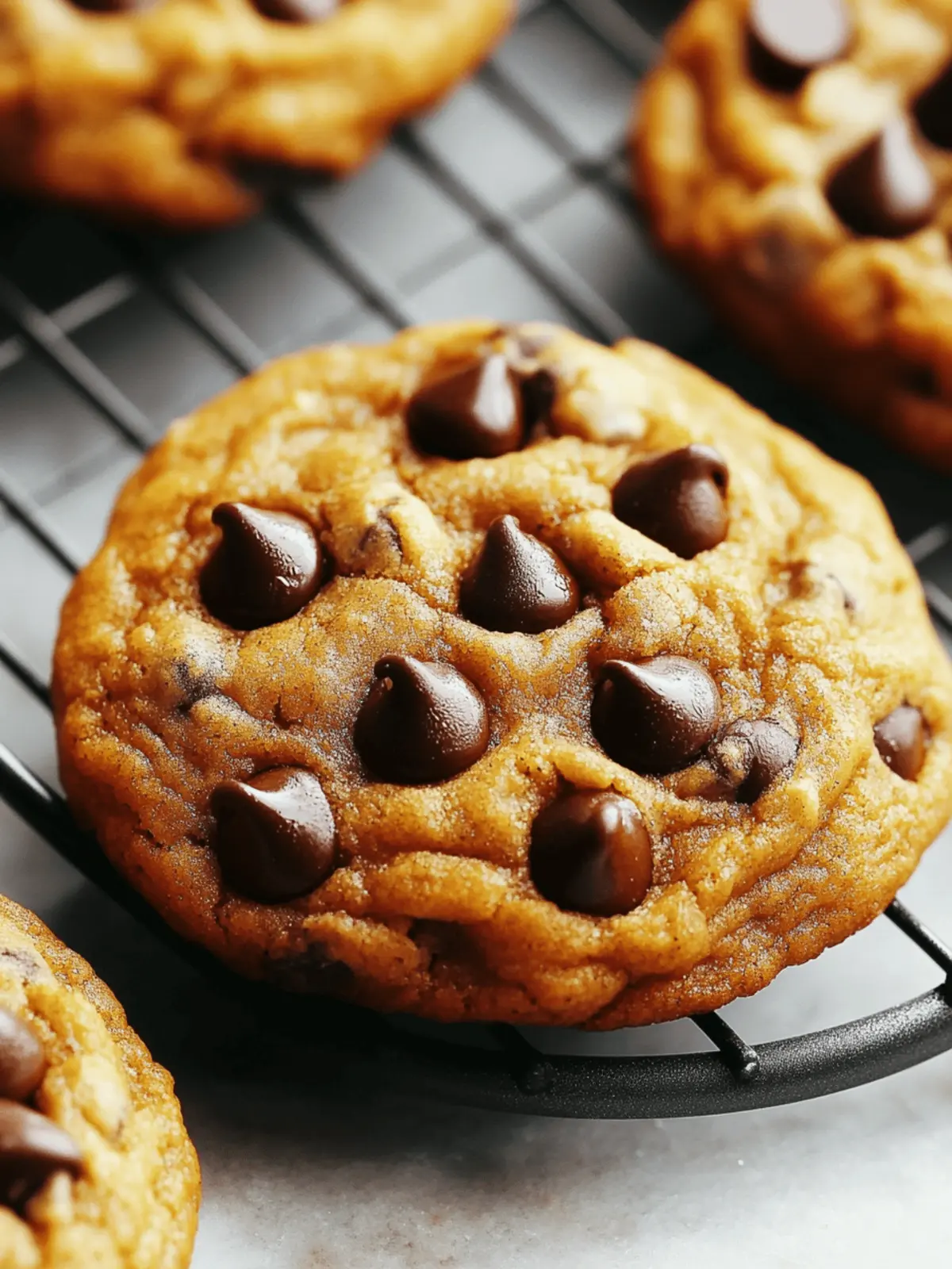 Buttery Pumpkin-Spiced Chocolate Chip Cookies