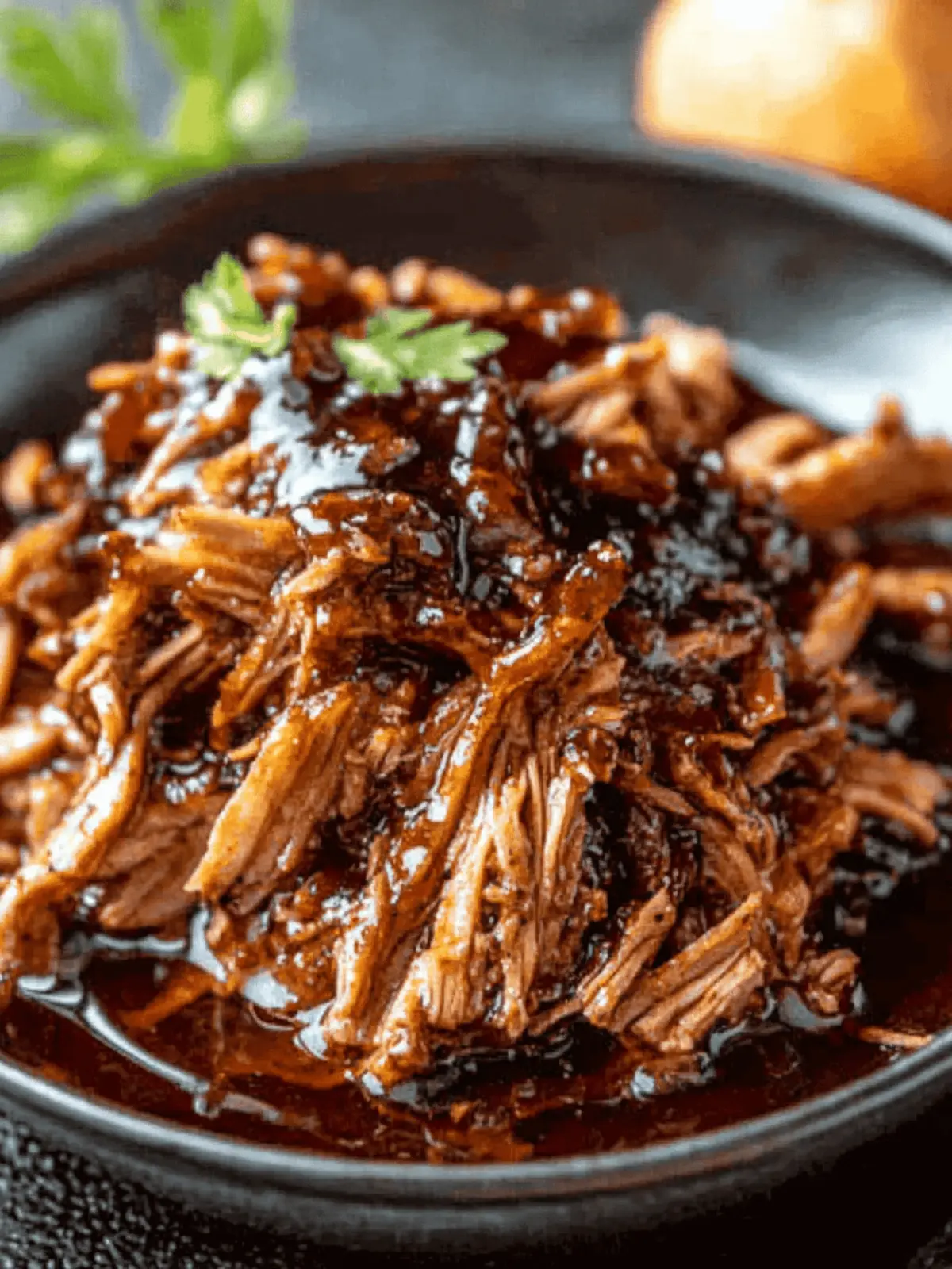 Honey Balsamic Shredded Pork