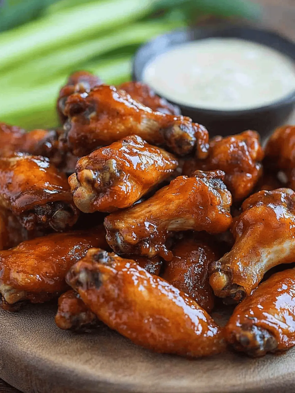 Baked Buffalo Chicken Wings - I Am Homesteader