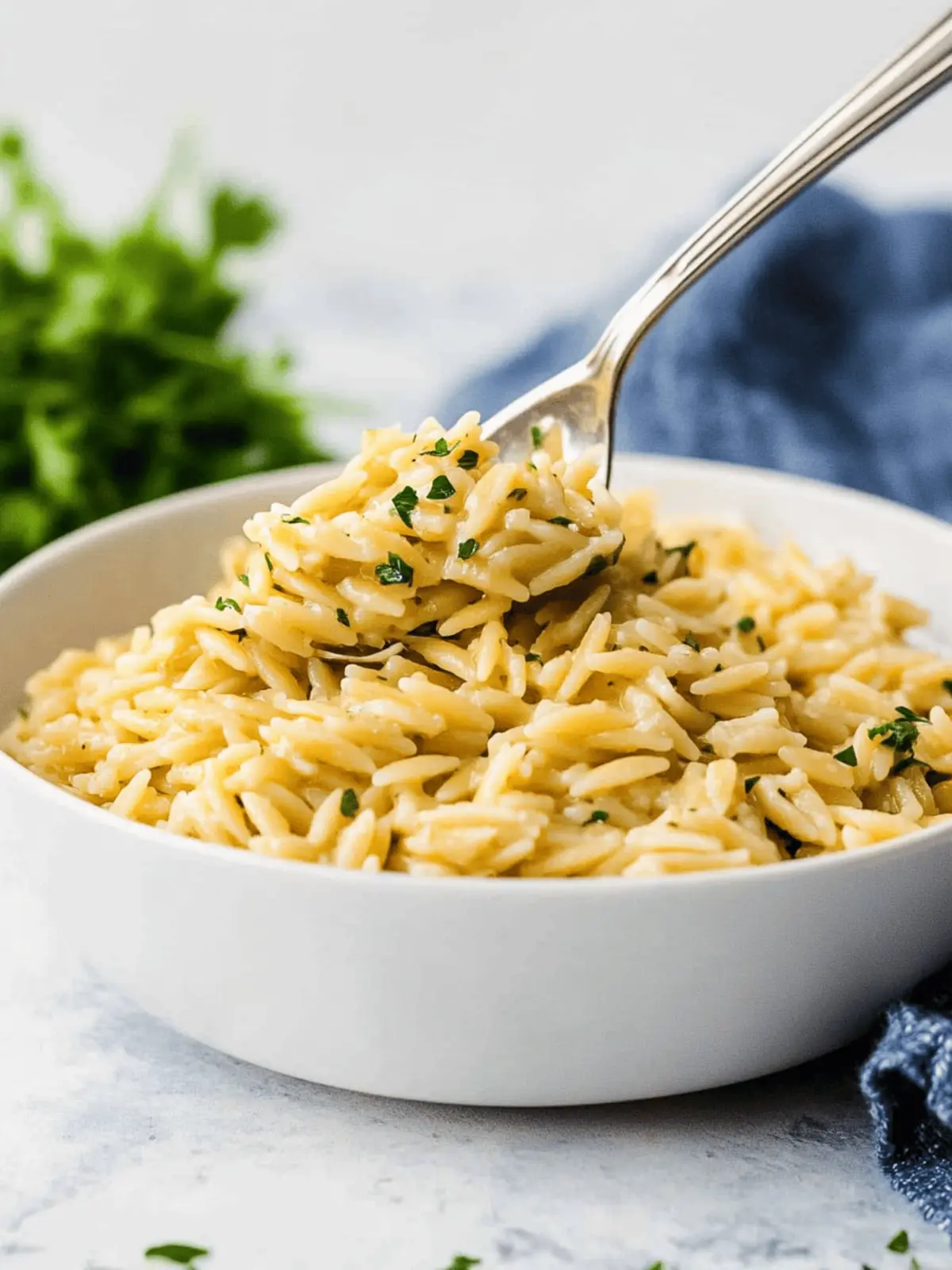 Garlic Lemon Orzo - Savor the Best One-Pan Delight! 4 Garlic Lemon Orzo - Savor the Best