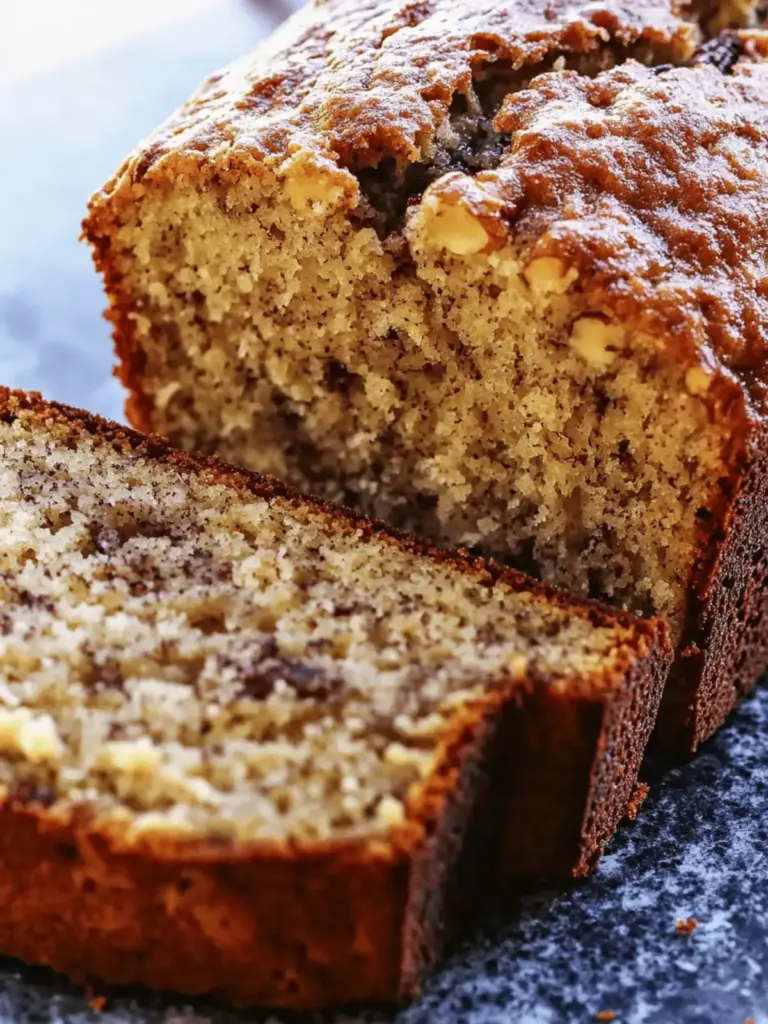 Ultra-Moist Buttermilk Banana Bread with Pecans