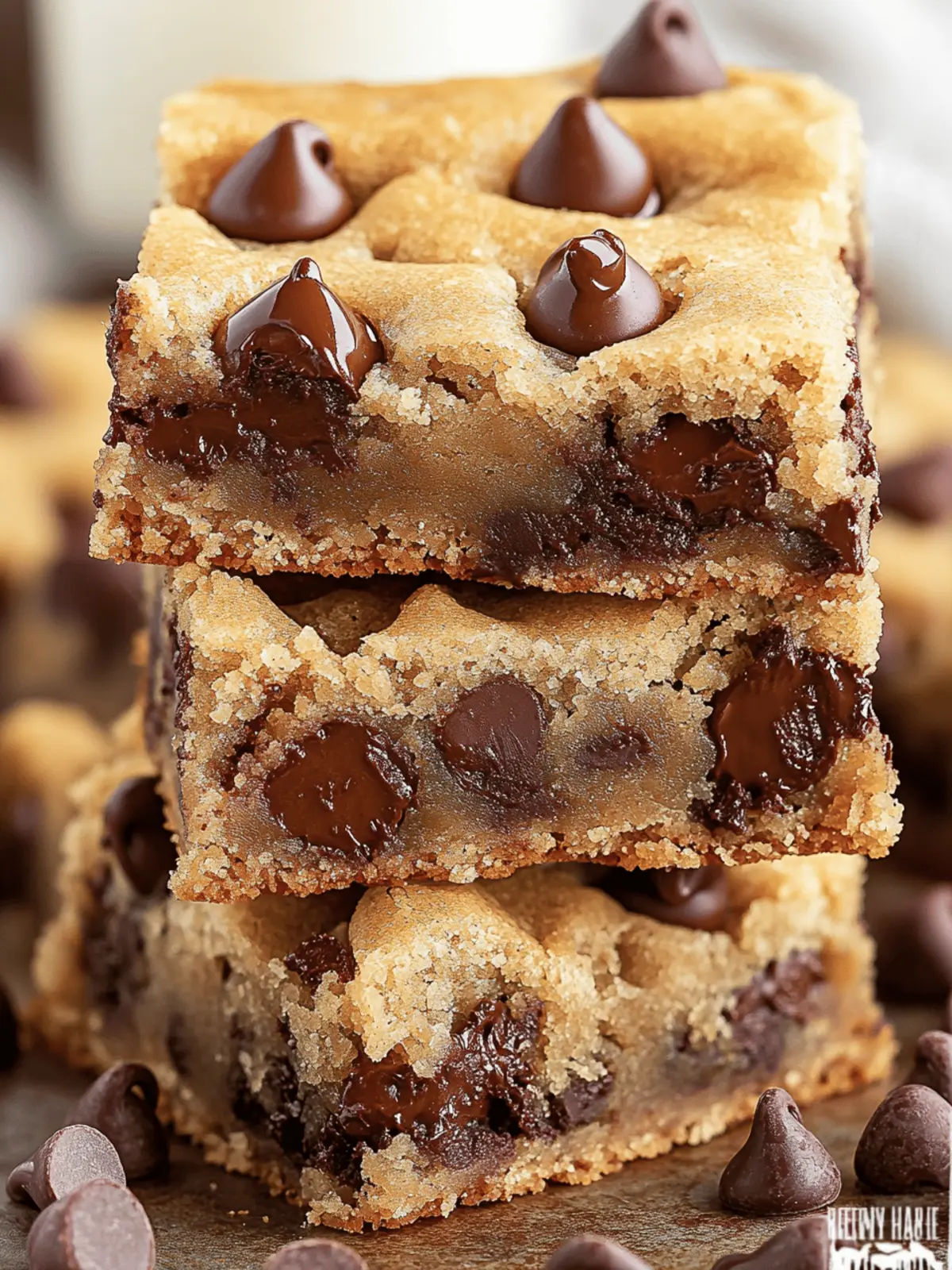 Better Than Toll House Chocolate Chip Cookie Bars