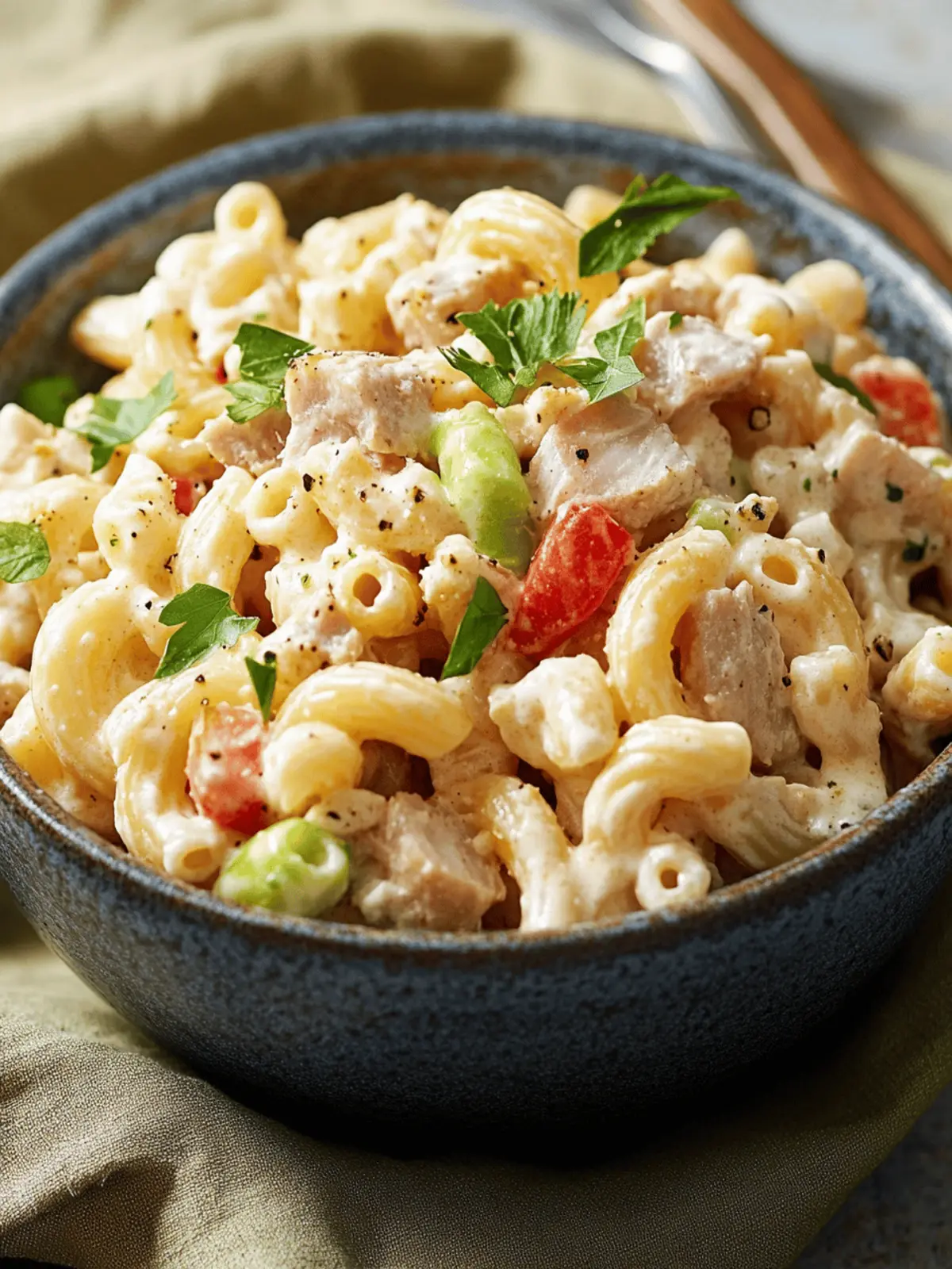 Tuna Macaroni Crunch