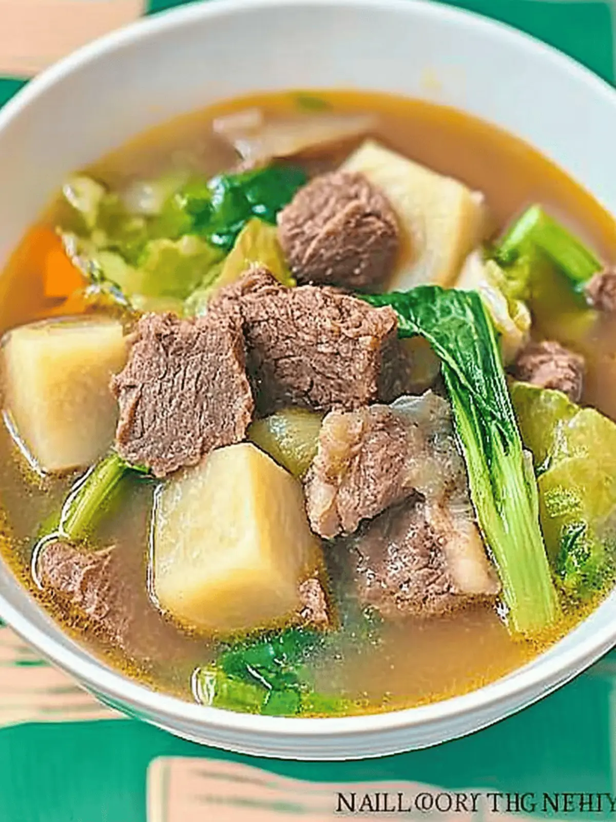 Slow Cooked Beef Nilaga Soup