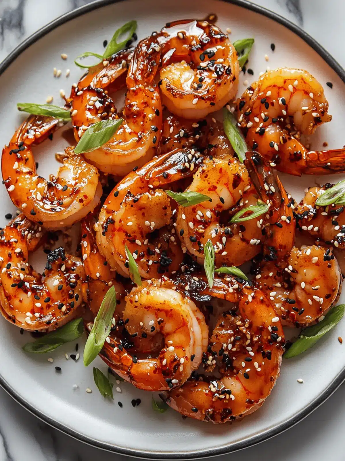 Sweet and Spicy Gochujang Shrimp