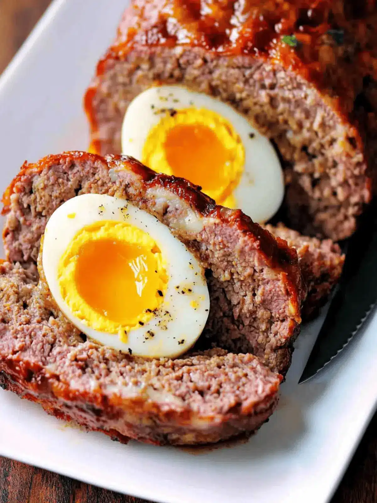 Egg Stuffed Meatloaf