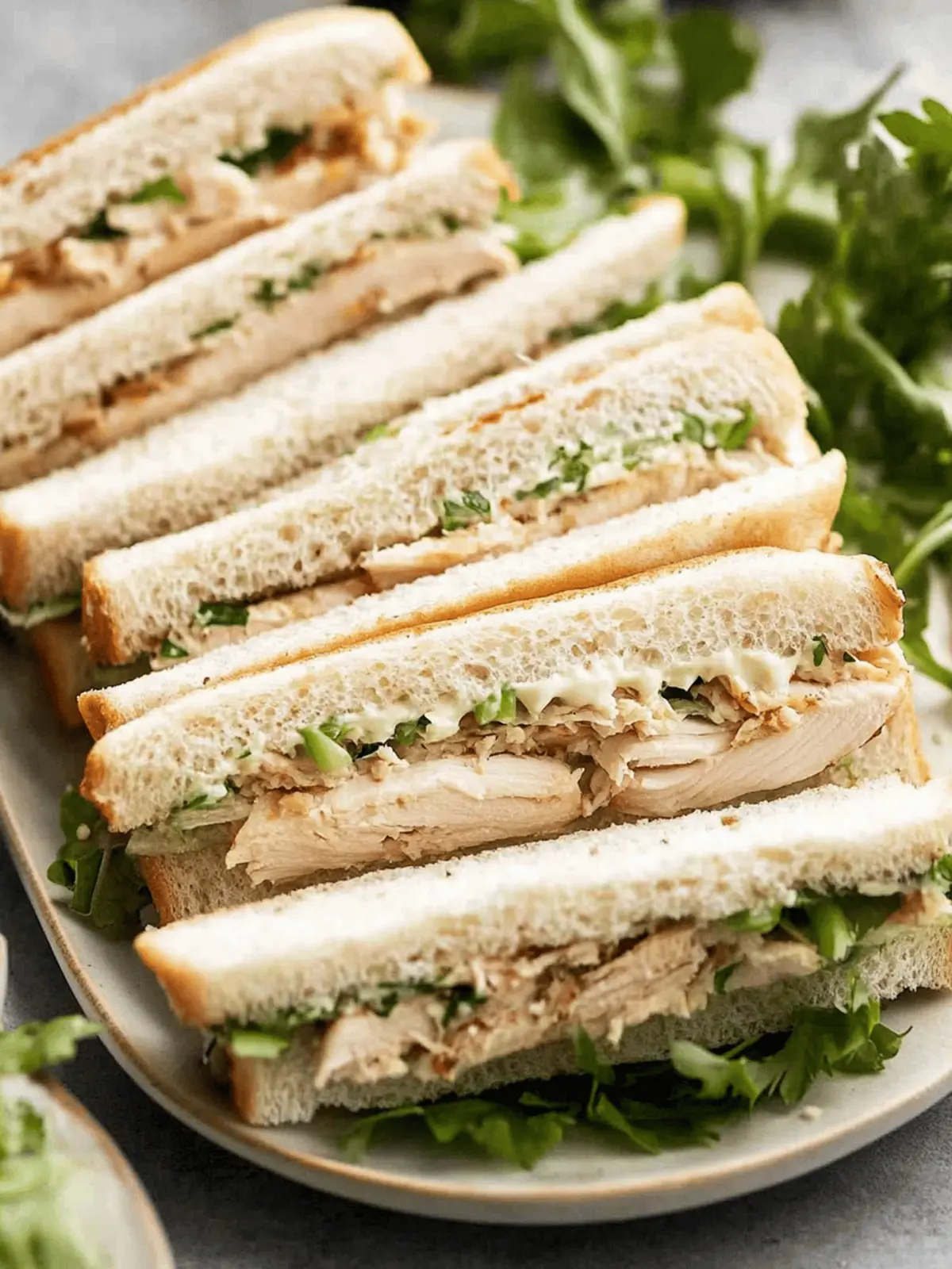 Gourmet Chicken Sandwiches for Perfect Picnics and Lunches 2 Chicken sandwiches – gatherings, picnics, lunches!