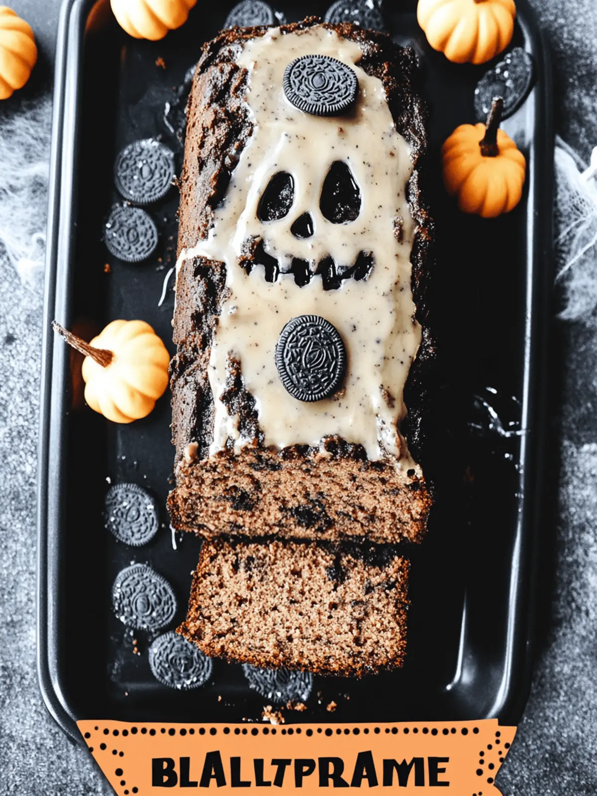 Spook Up Your Fall with Halloween OREO Graveyard Banana Bread 4 Halloween OREO Graveyard Banana Bread