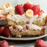 Strawberry Shortcake Banana Bread