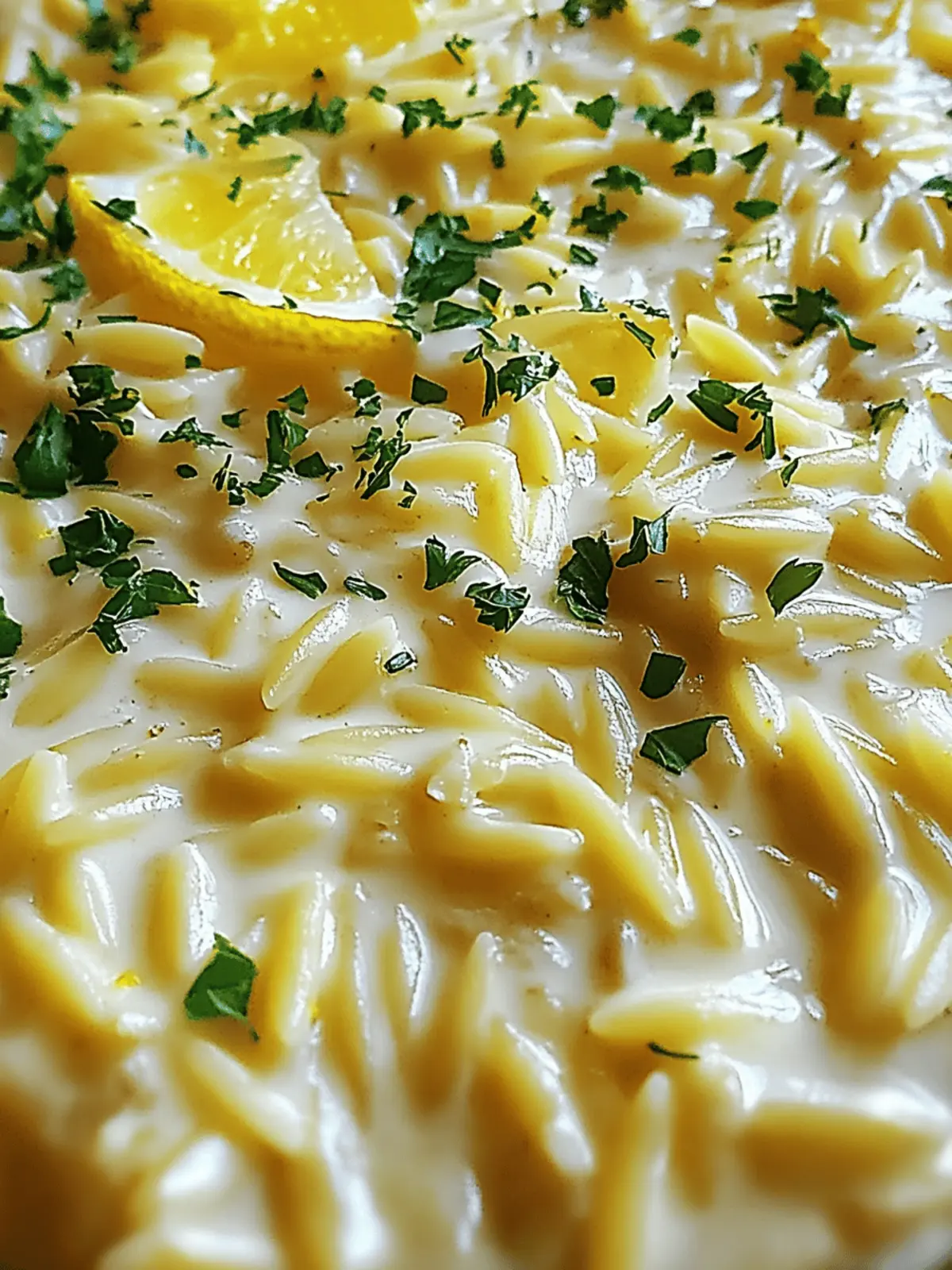 Creamy Lemon Garlic Orzo Easy and Flavorful Meal