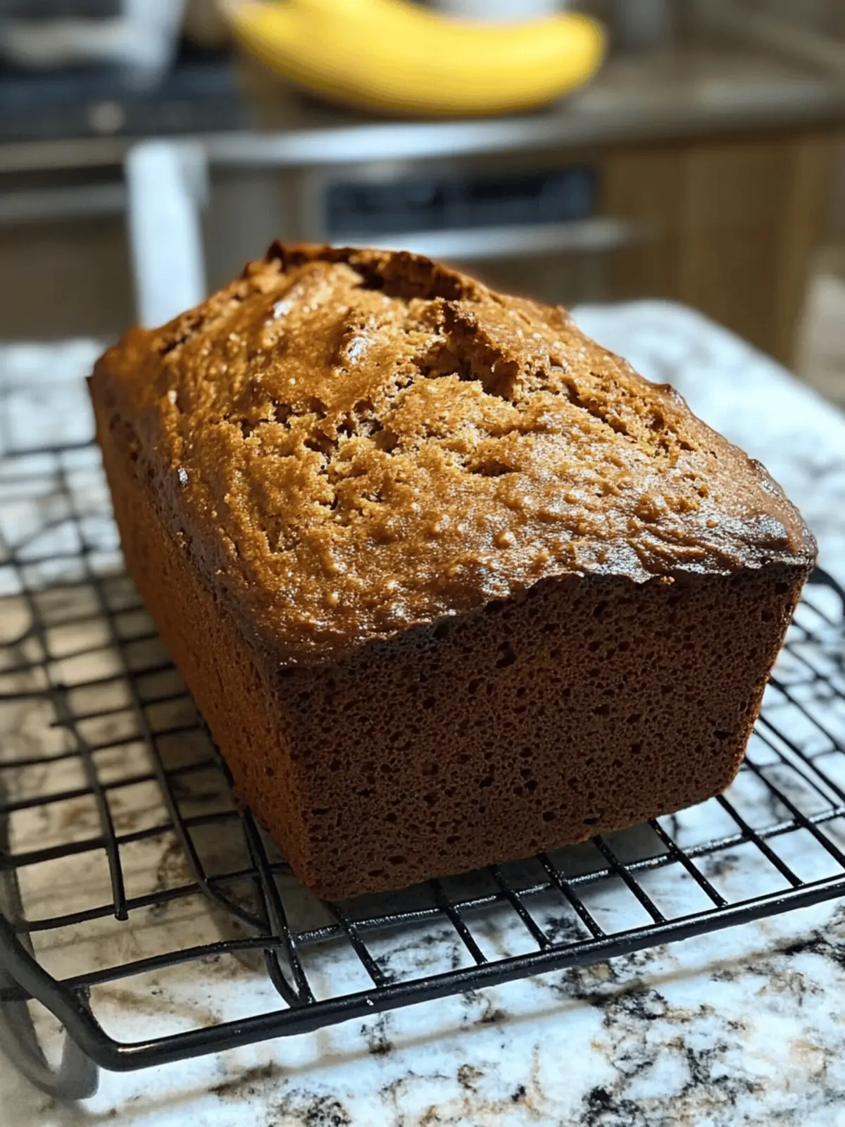 Chunky Peanut Butter Banana Bread