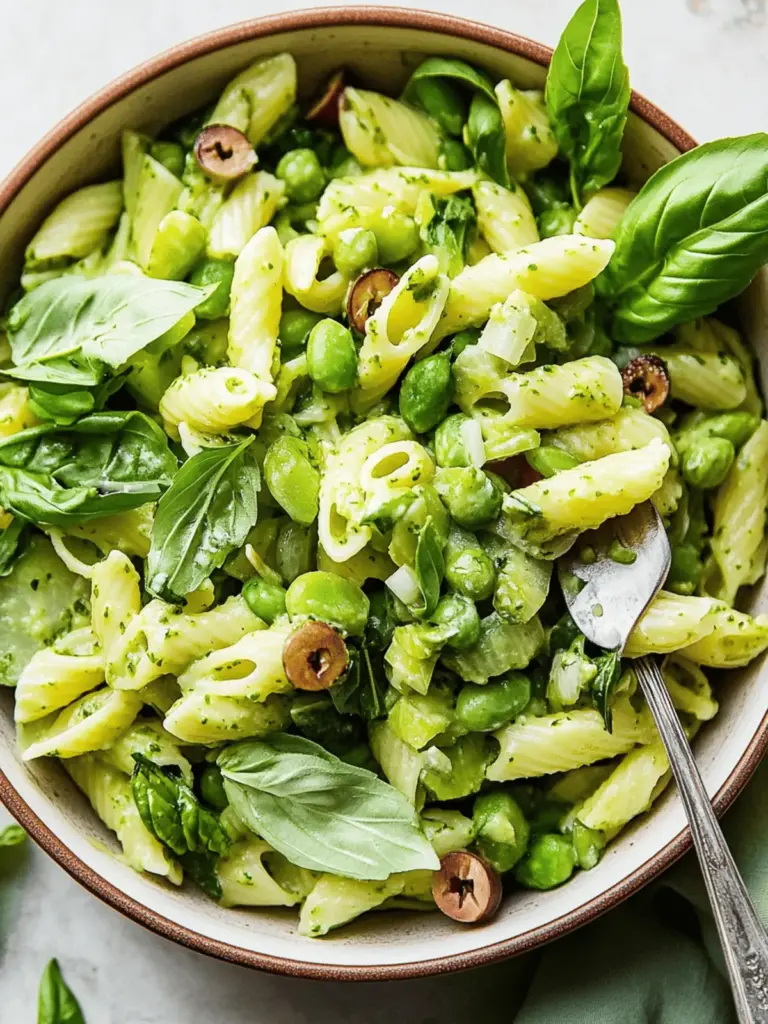 Green Goddess Pasta Salad