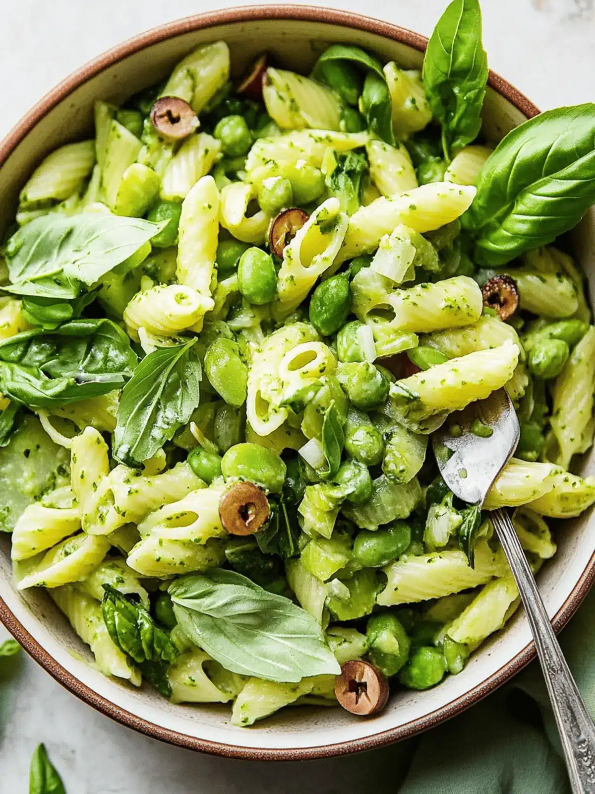 Green Goddess Pasta Salad