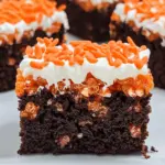 Halloween Brownie Rice Krispie Treats