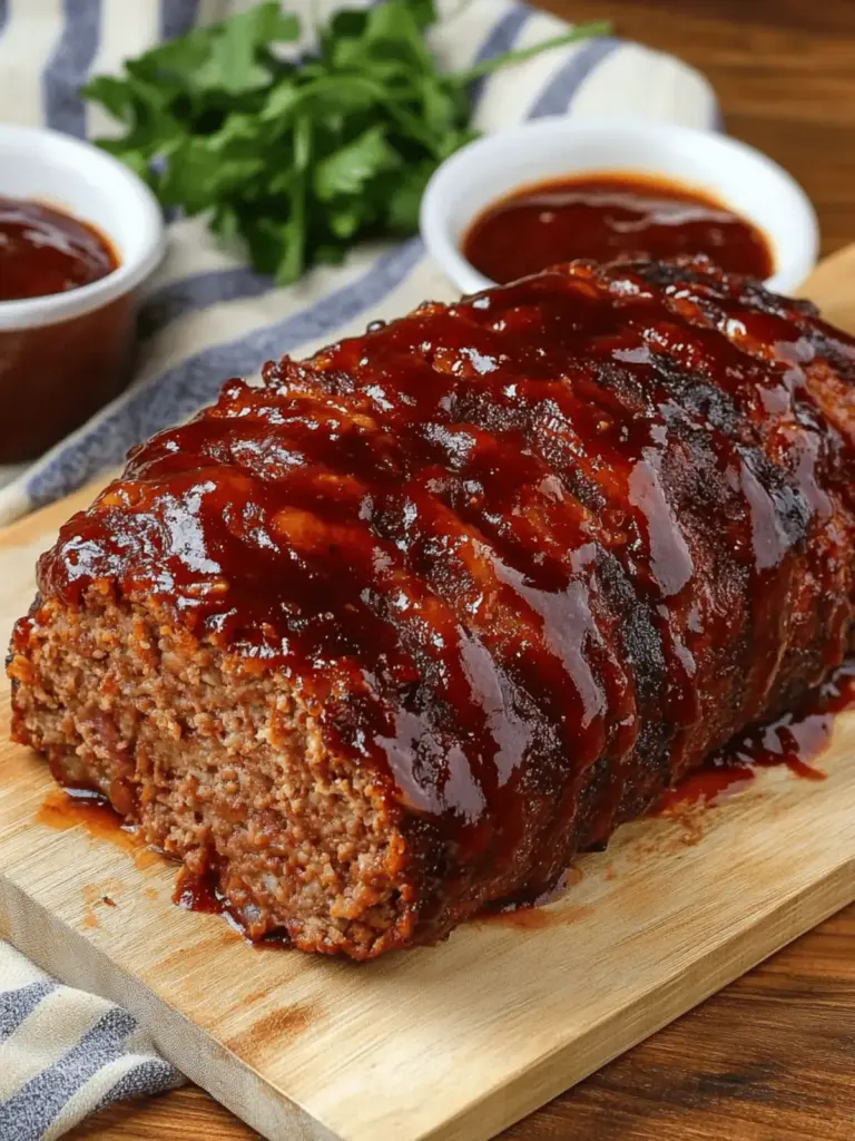 BBQ Bacon Meatloaf