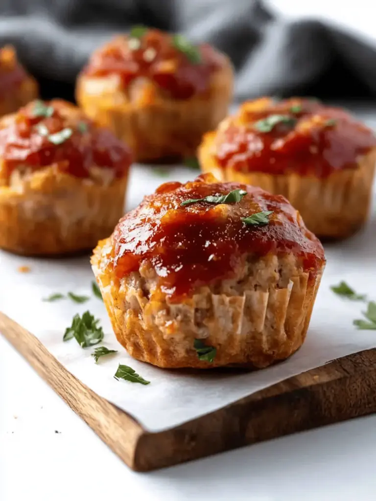 Turkey Meatloaf Muffins