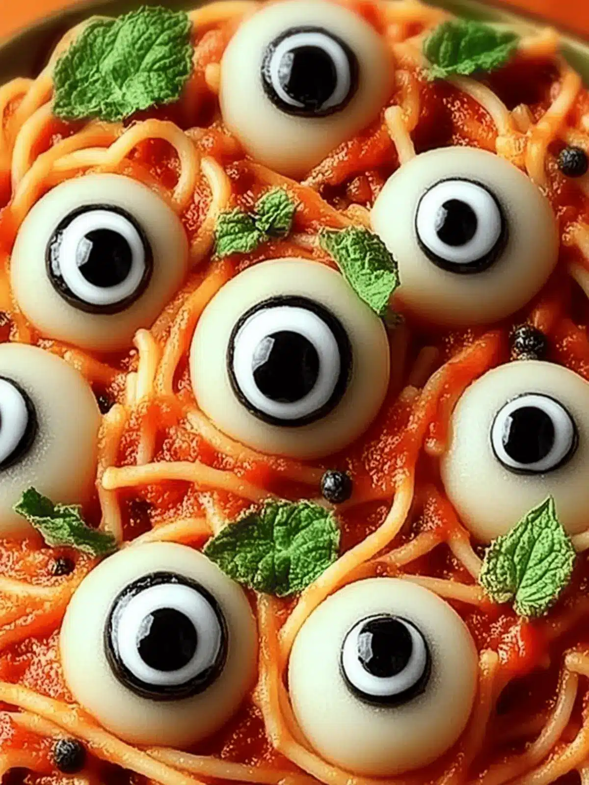 Spooky Eyeball Pasta That Will Thrill Your Halloween Dinner 3 Spooky Eyeball Pasta