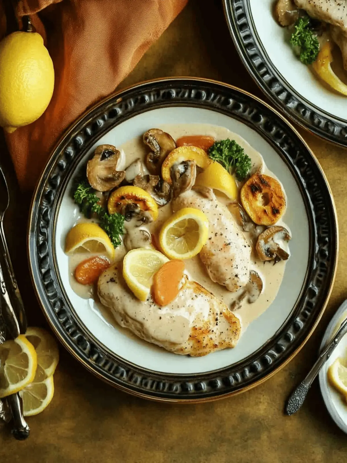 Chicken Breasts in Lemon Cream Sauce: A Weeknight Delight 2 Chicken Breasts in Lemon Cream Sauce