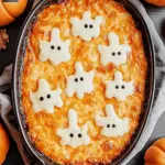 Spooky Halloween Buffalo Chicken Dip That’s a Party Hit