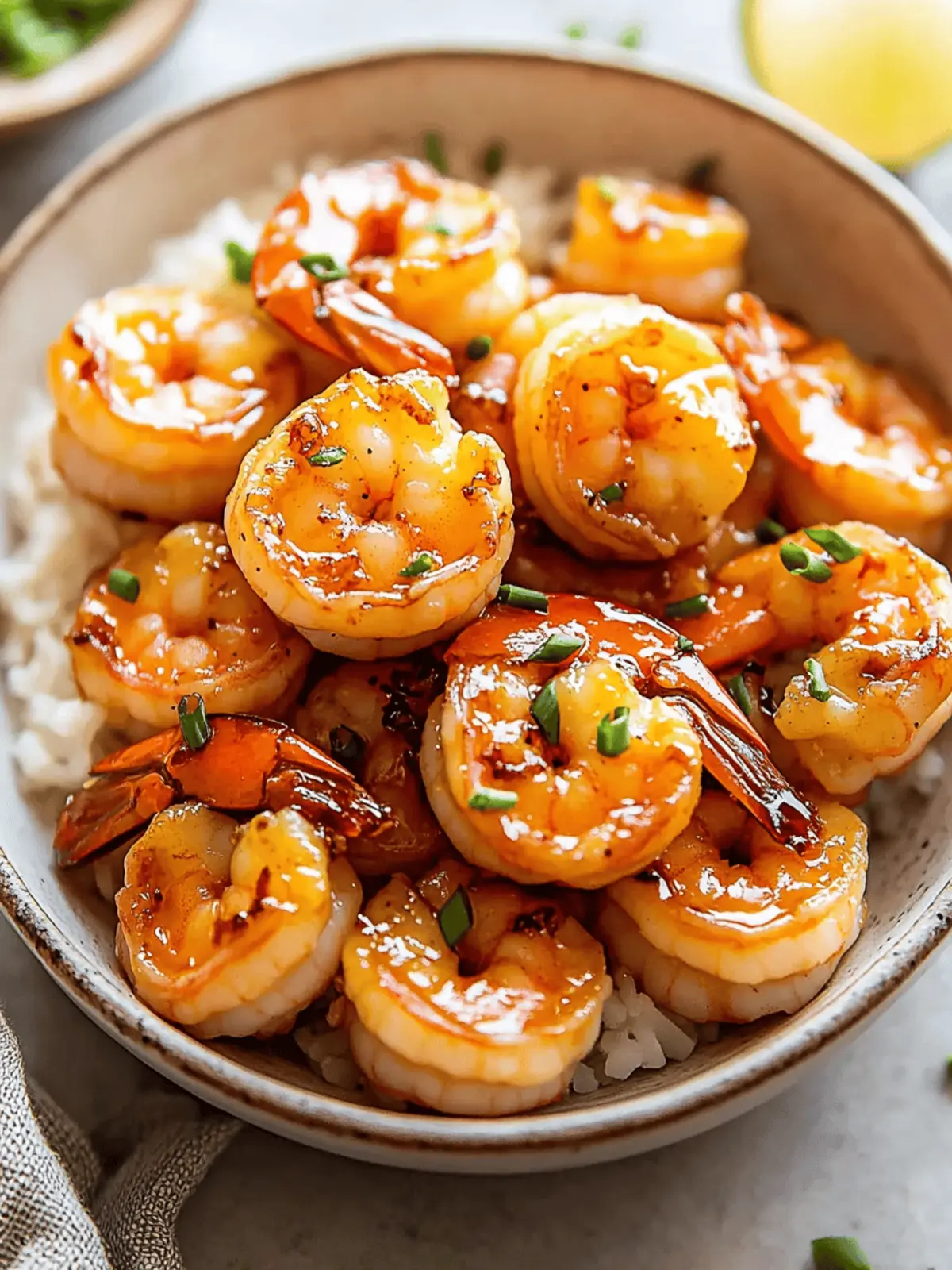 10 Minute Honey Garlic Shrimp