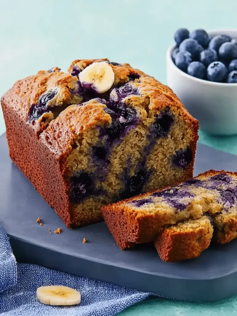 Blueberry Banana Bread