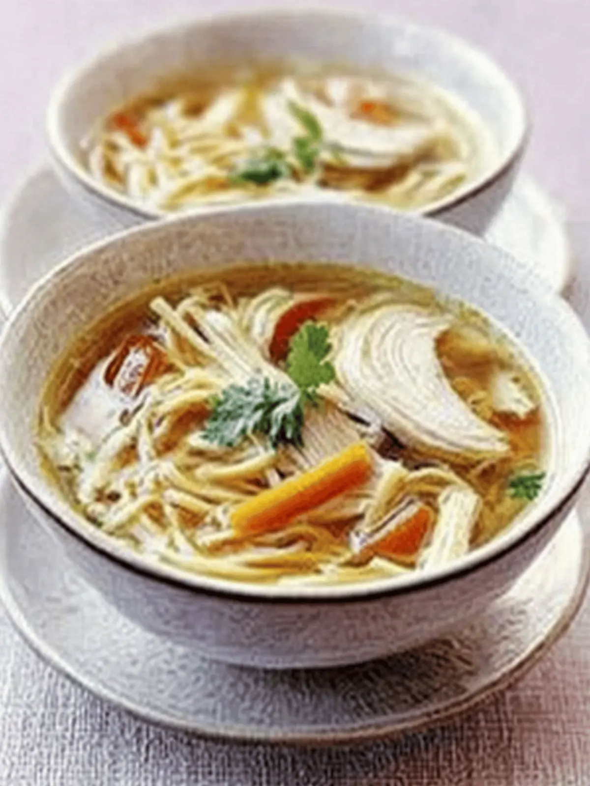 Cozy Chicken Noodle Soup with Ginger for Instant Comfort 2 Chicken noodle soup