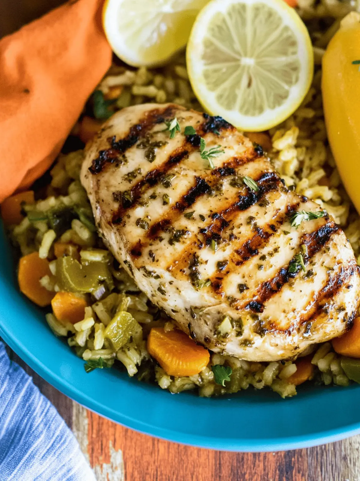 Armenian Herb Marinade Grilled Chicken Breasts