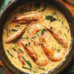 Ginataan Na Sugpo (Prawns with Coconut Milk)