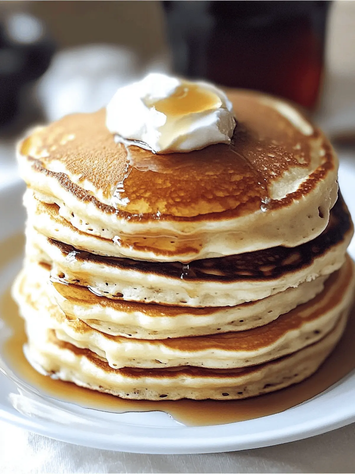 Fluffy Morning Pancakes