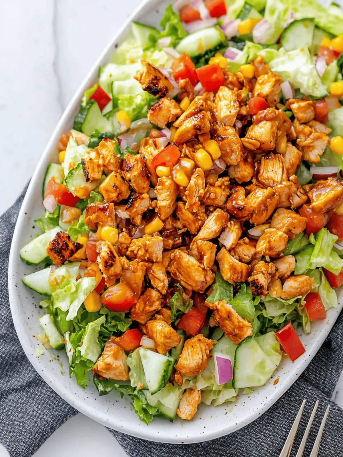 Zesty Honey Hot Chicken Salad for Spicy Flavor Lovers 3 Honey Hot Chicken Salad