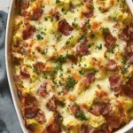 Make-Ahead Bacon & Leek Casserole