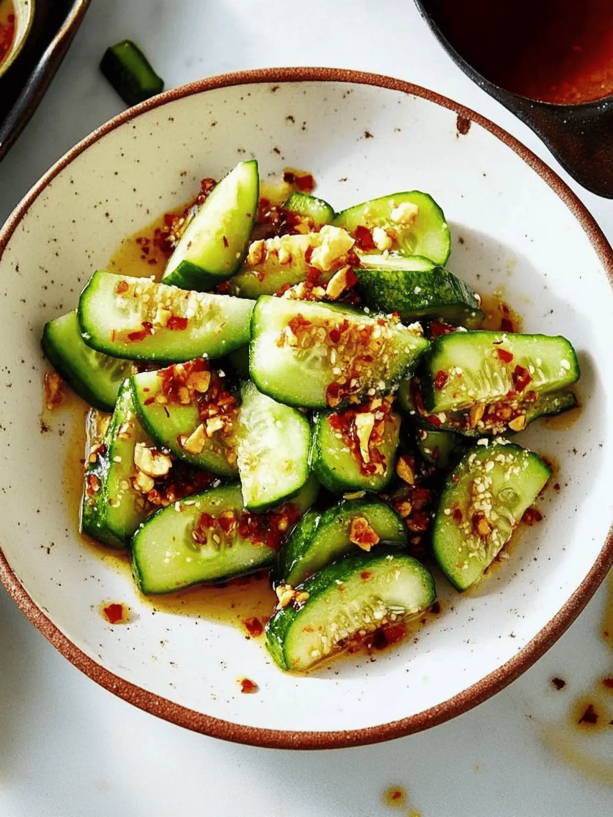 Chinese Smashed Cucumber Salad