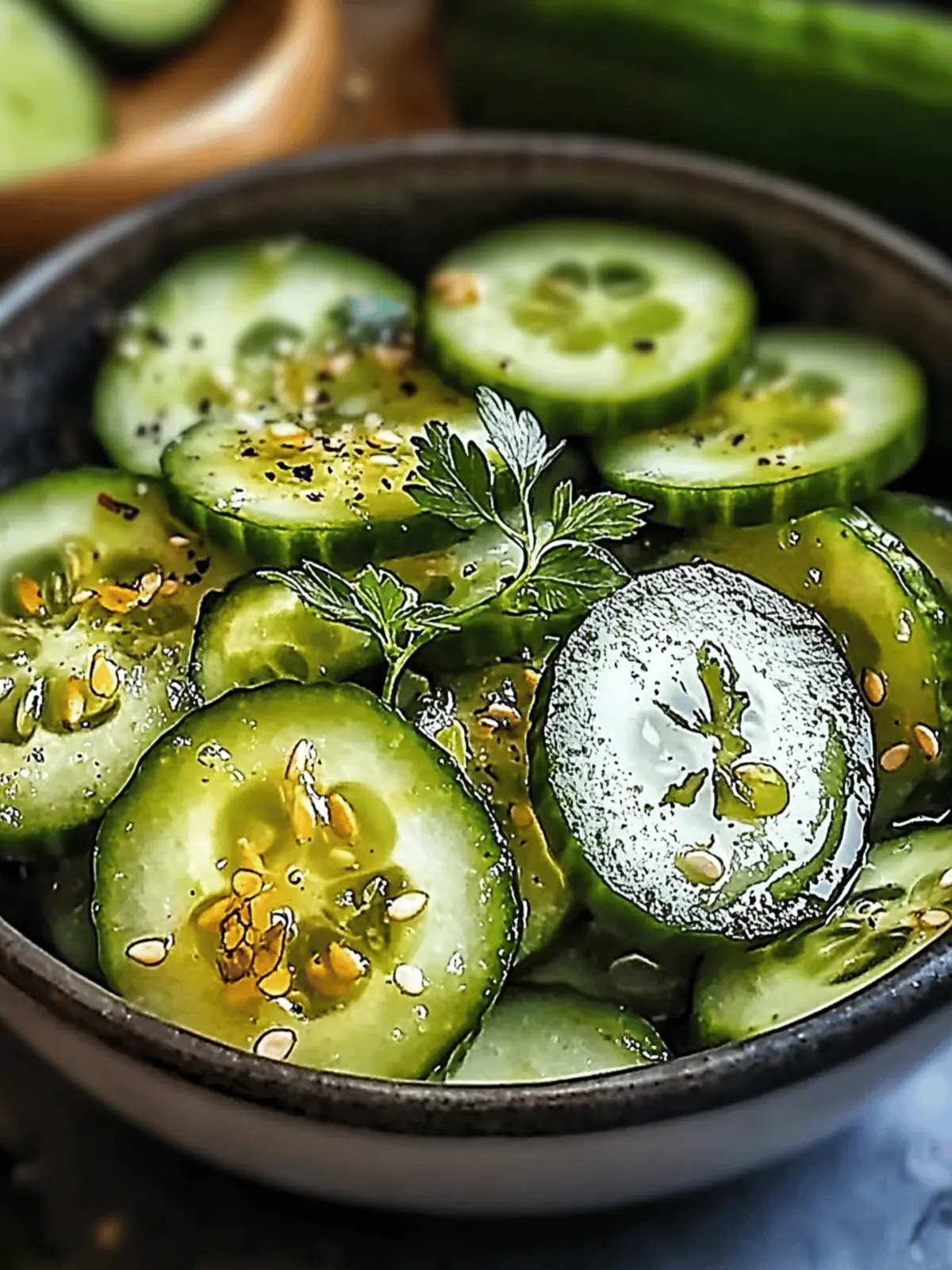 Honey Lime Cucumber Salad: A Refreshing Delight Awaits!