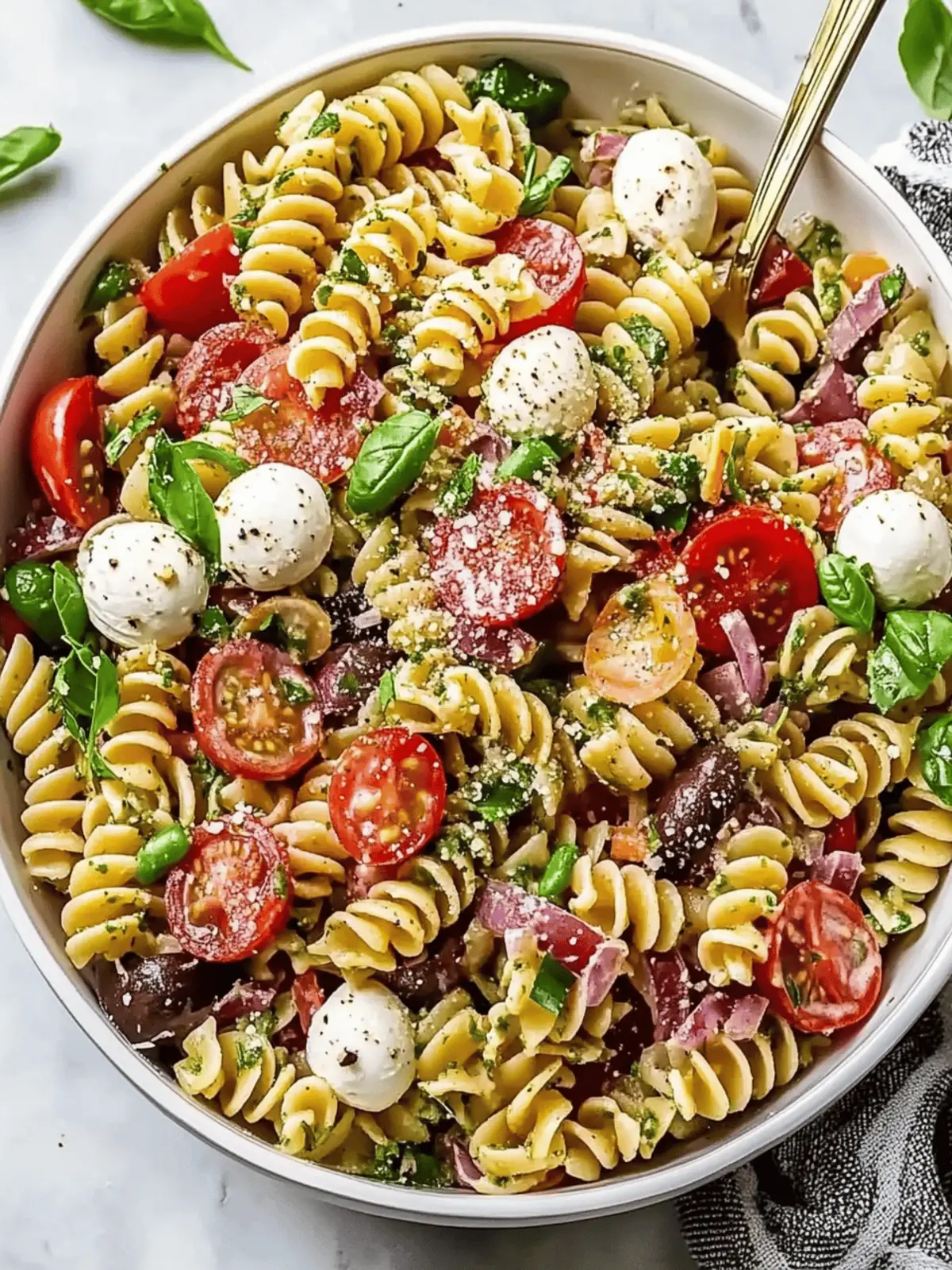 Quick Italian Pasta Salad (with 1 Secret Ingredient)