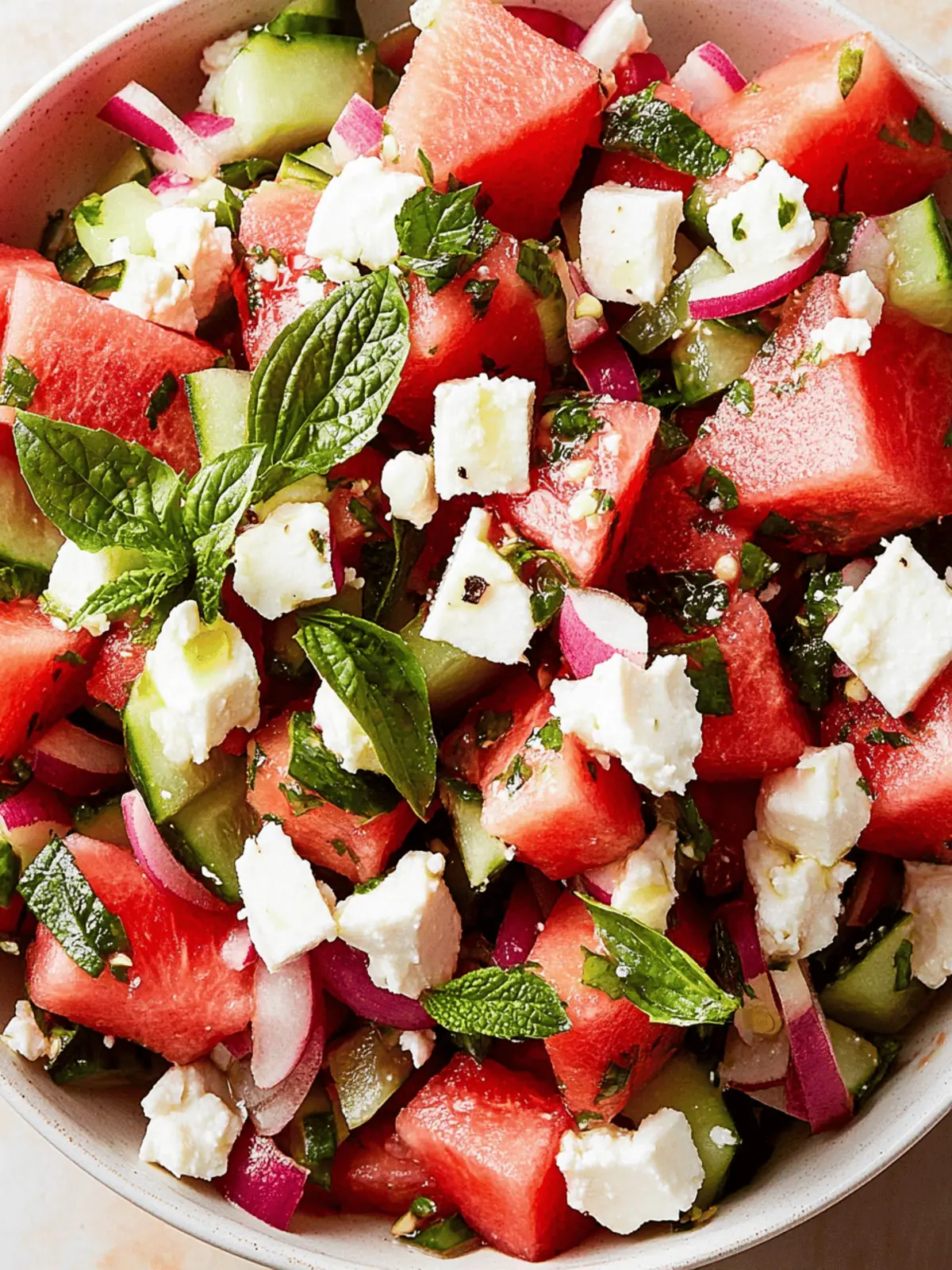 Watermelon-Feta Salad