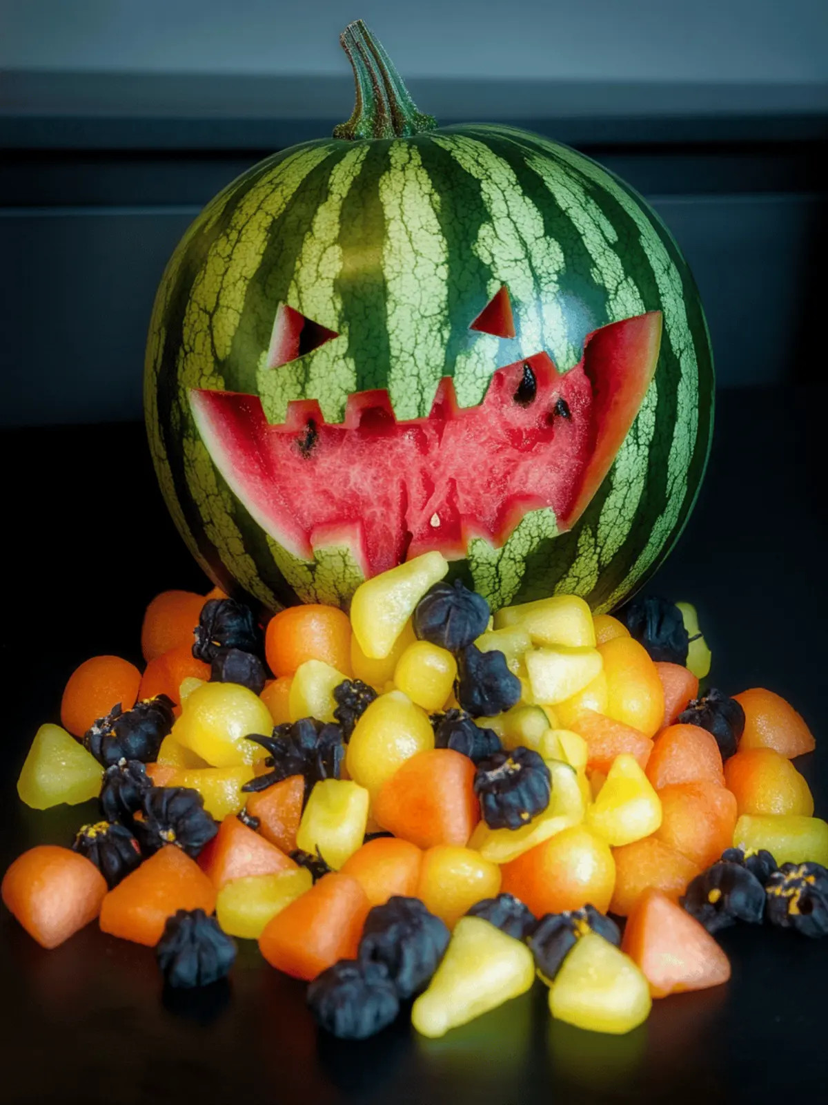 Spooky Halloween Watermelon