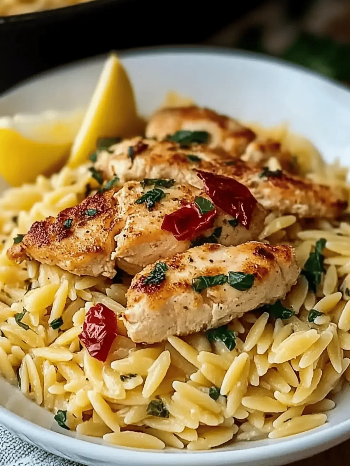 Delicious Lemon Chicken Orzo Pasta Recipe for Cozy Nights 4 Lemon Chicken Orzo Pasta recipe