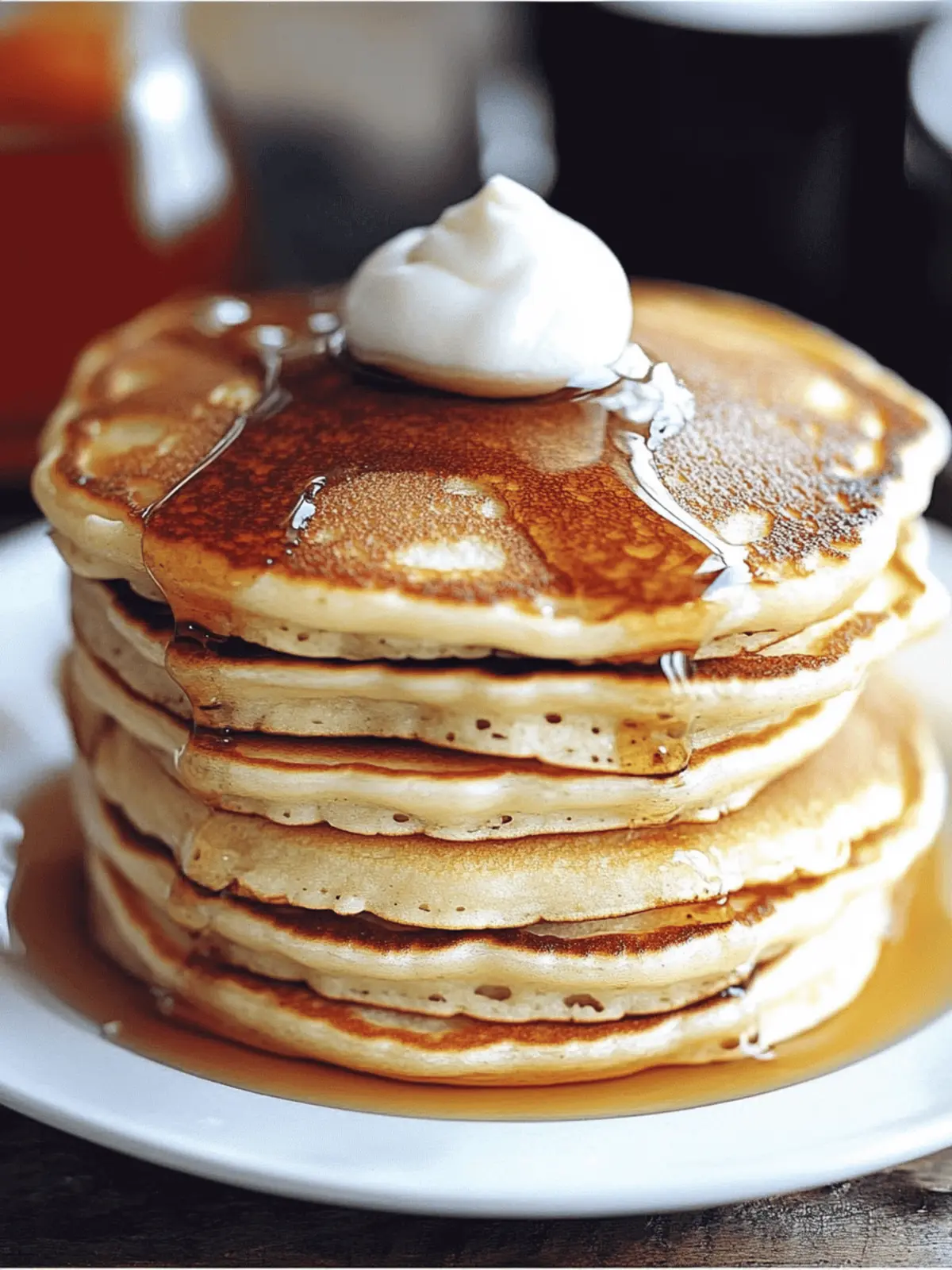 Fluffy Morning Pancakes