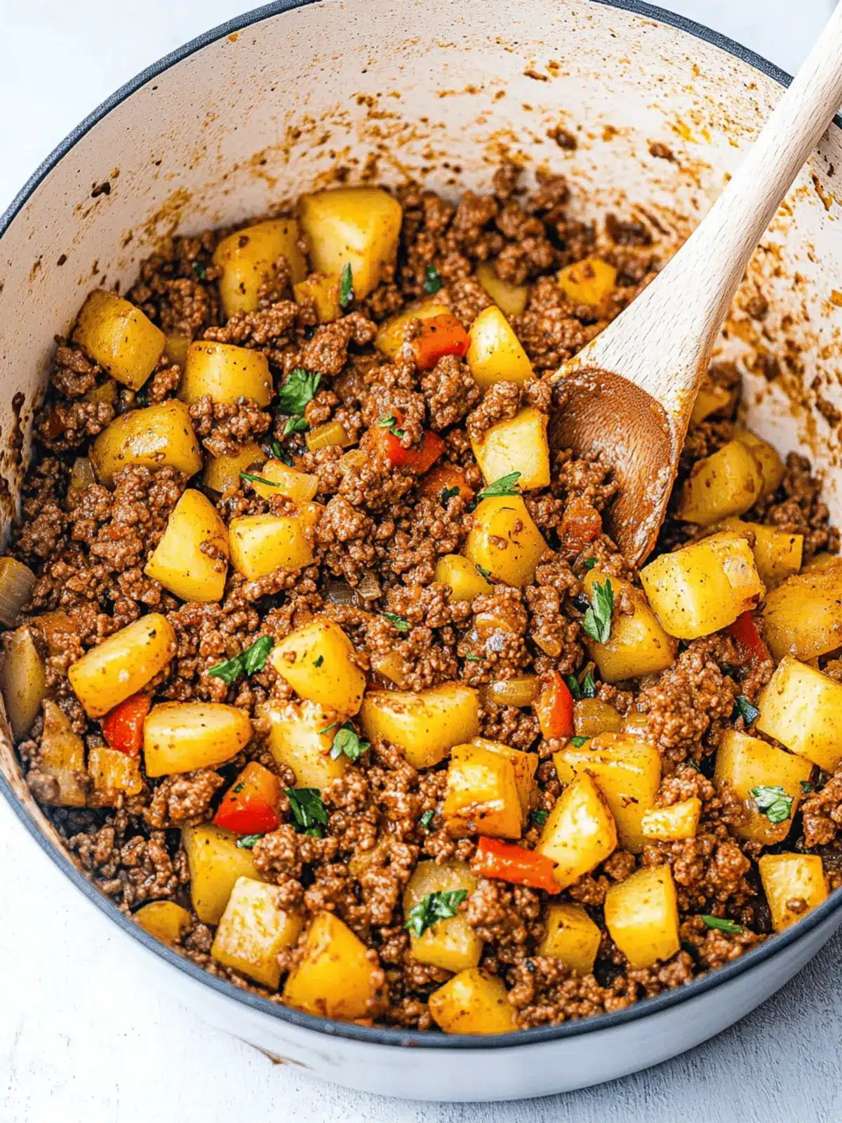 Ground Beef and Potatoes