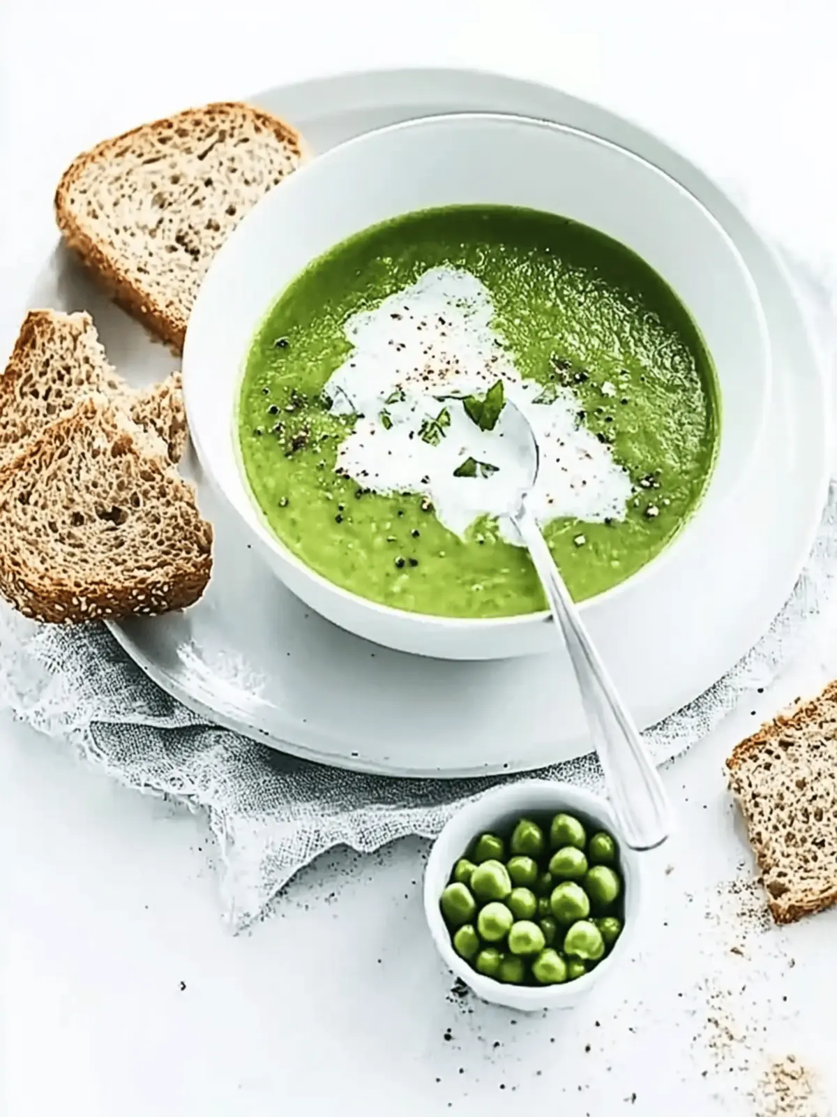 Cool and Creamy Cucumber, Pea & Lettuce Soup for Summer Bliss 4 Cucumber, pea & lettuce soup