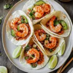 Korean Shrimp Tacos